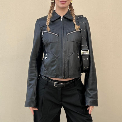 Vintage 00s leather jacket