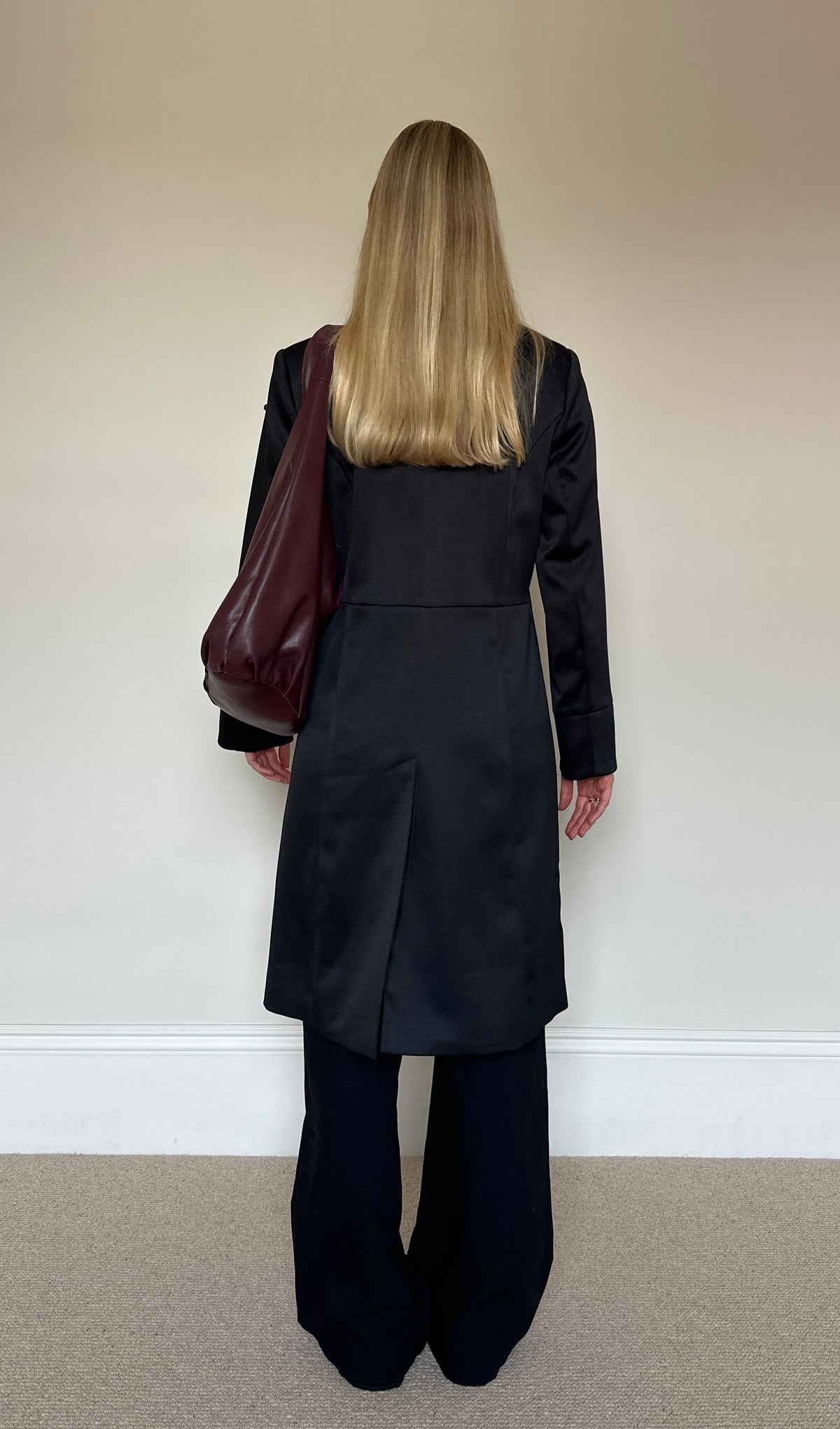 Vintage frog clasp trench coat