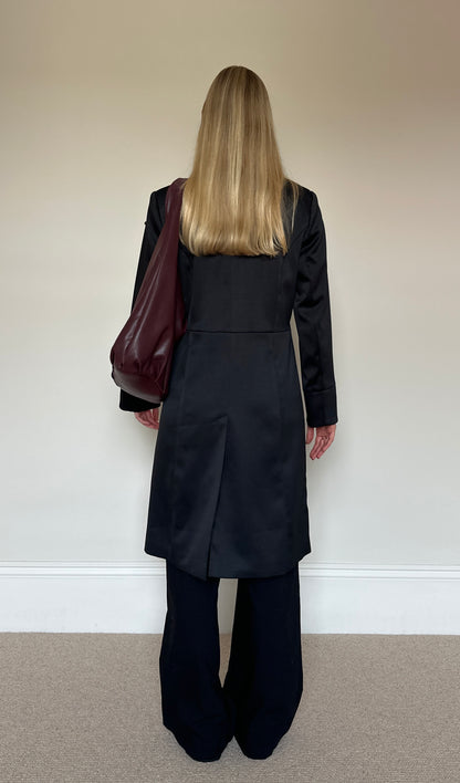 Vintage frog clasp trench coat