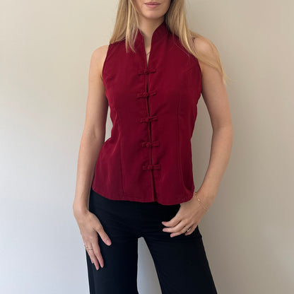 Vintage Burgundy top