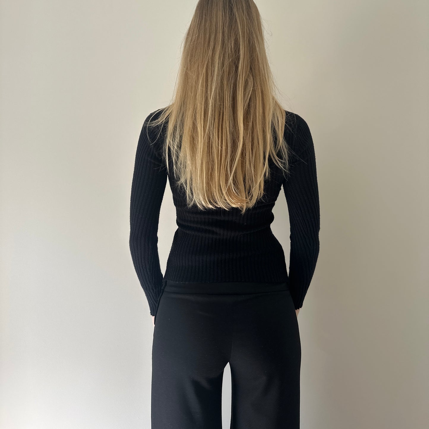 Vintage criss-cross jumper