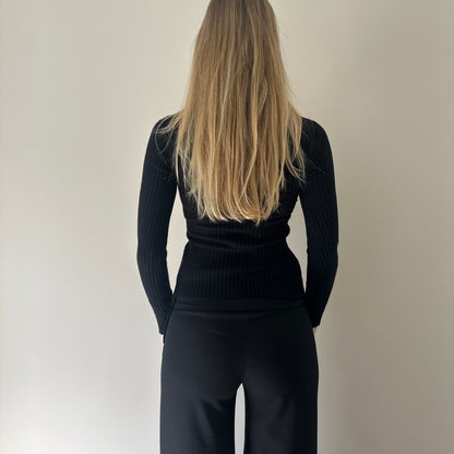 Vintage criss-cross jumper