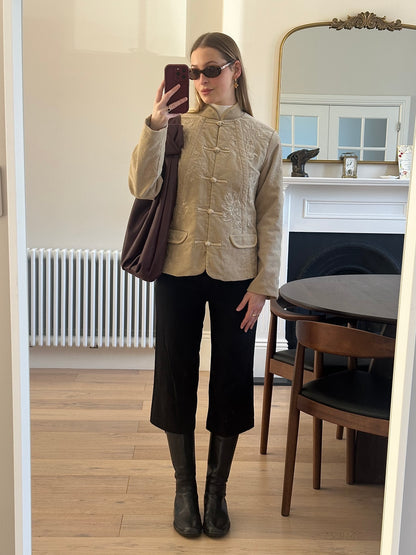 Vintage frog clasp jacket