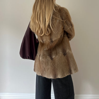 Vintage real fur coat