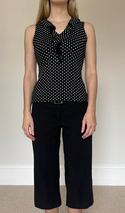 Vintage 00s Polka Dot Top