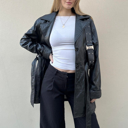 Vintage 90s leather jacket