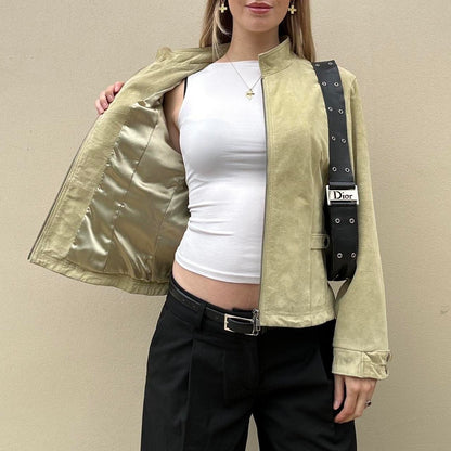 Vintage 00s suede jacket