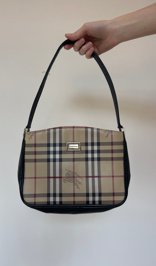 Vintage nova check bag and purse