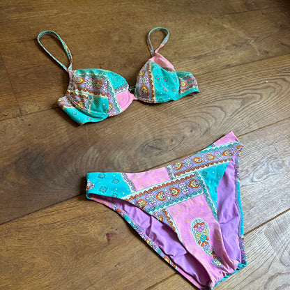 00s paisley bikini Small