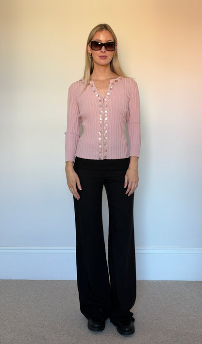 Vintage mother of pearl cardigan