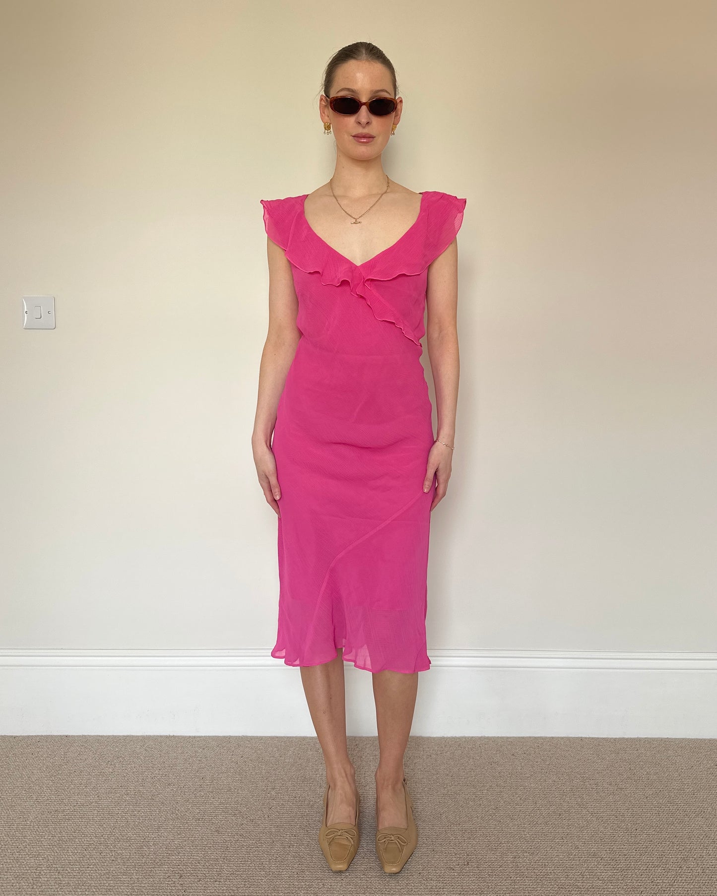 Vintage pink dress