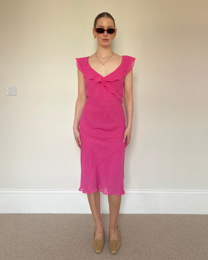 Vintage pink dress