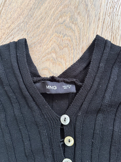SALE mango mother of pearl jumper