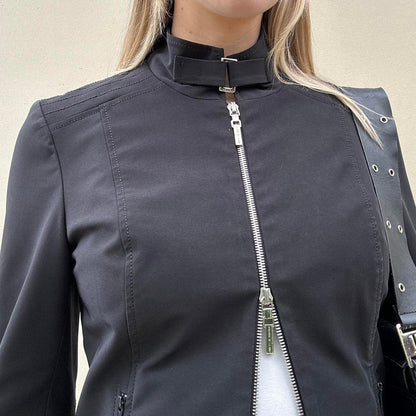 Vintage 00s Karen millen biker jacket
