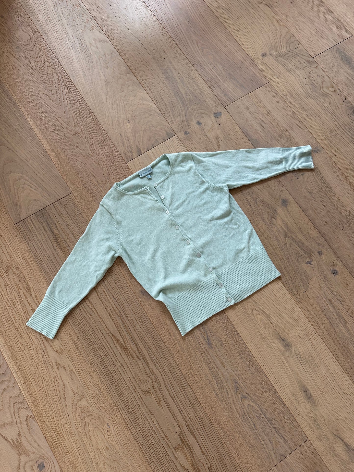 SALE vintage mint cardigan