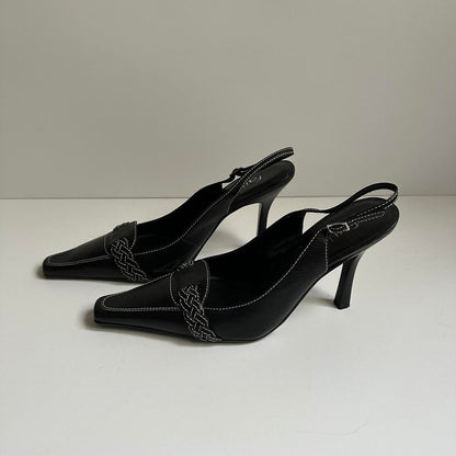 Vintage 00s sling back heels