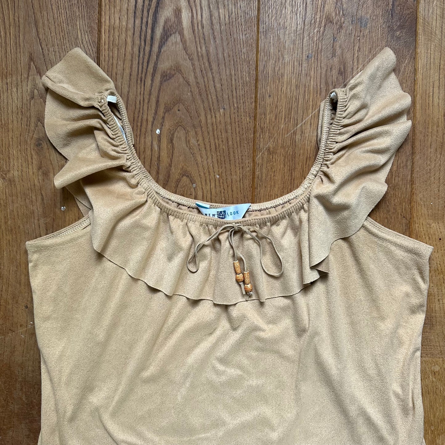 00s suede top L