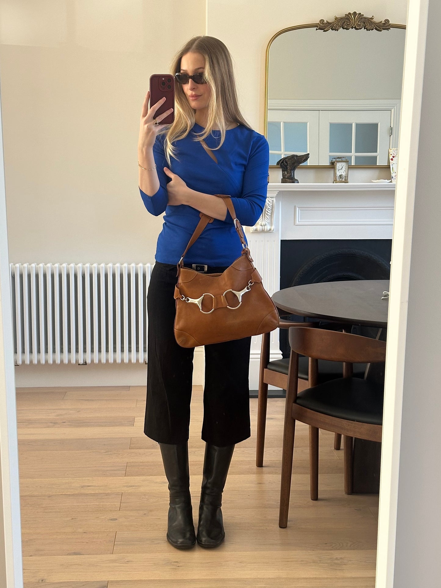 Vintage horsebit bag