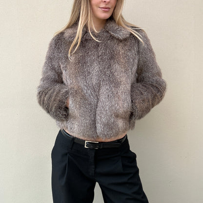 Vintage faux fur jacket