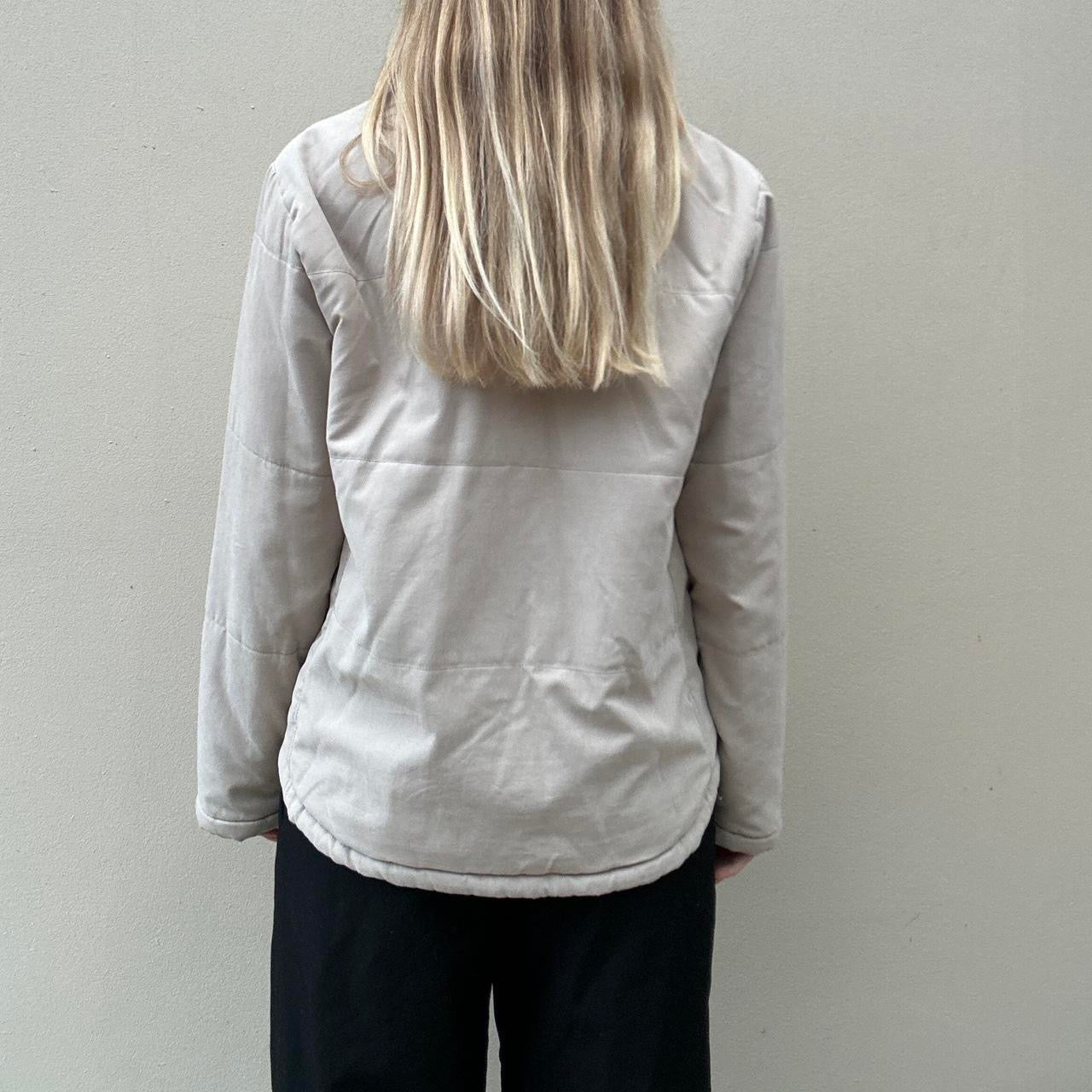 Vintage Cream puffer jacket