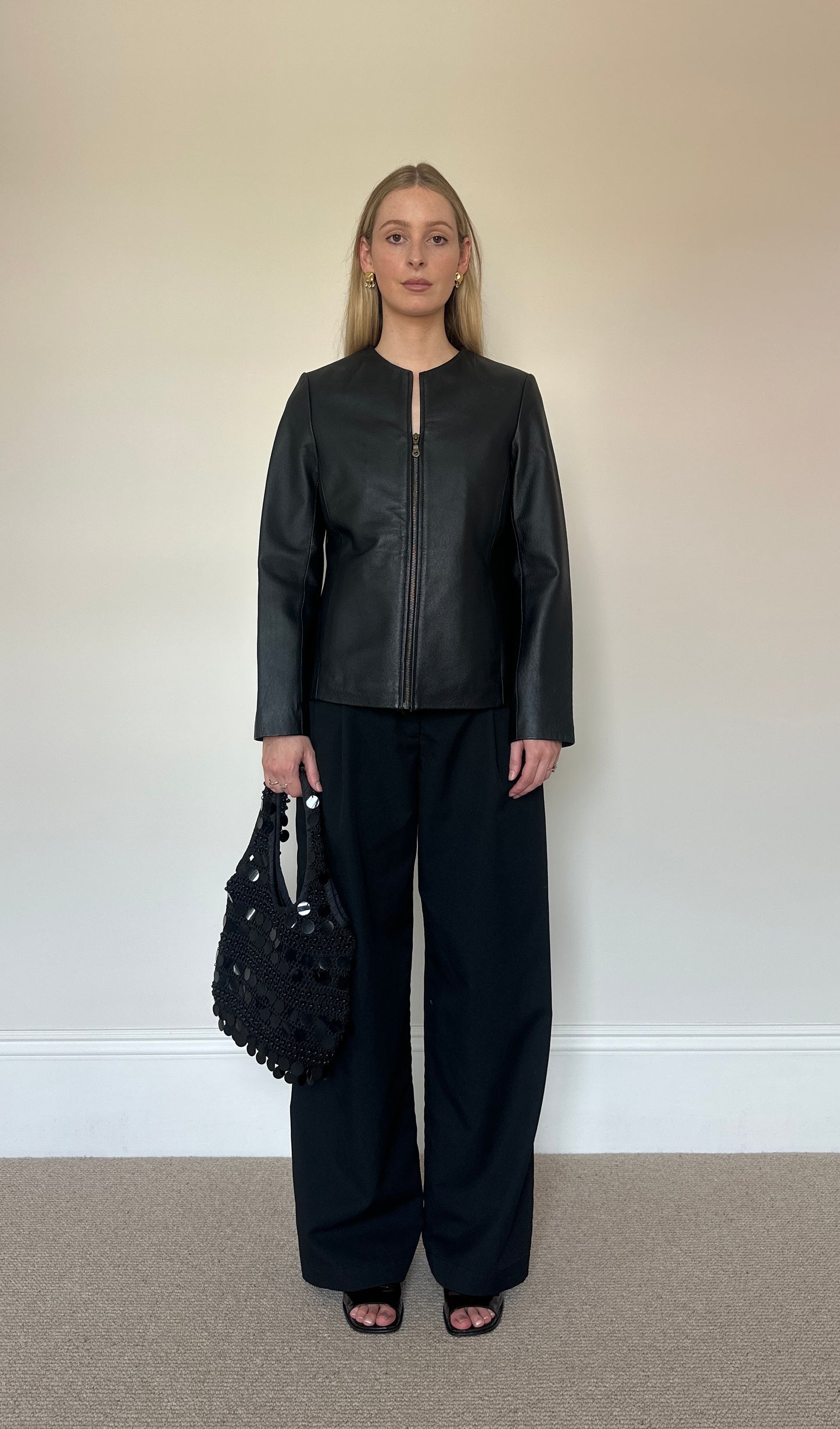 Vintage leather jacket