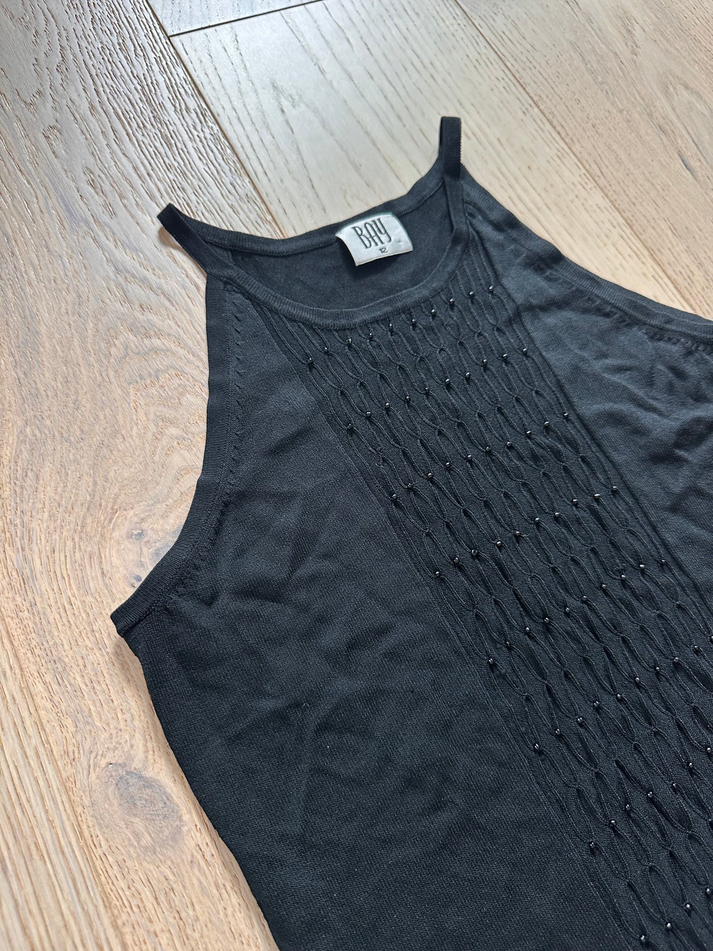 SALE vintage beaded top