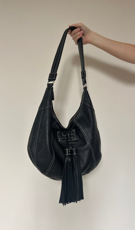 Vintage Tassle Leather Bag