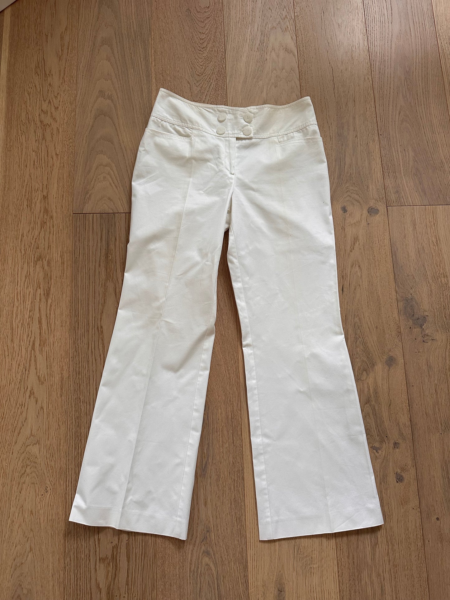 Vintage white trousers