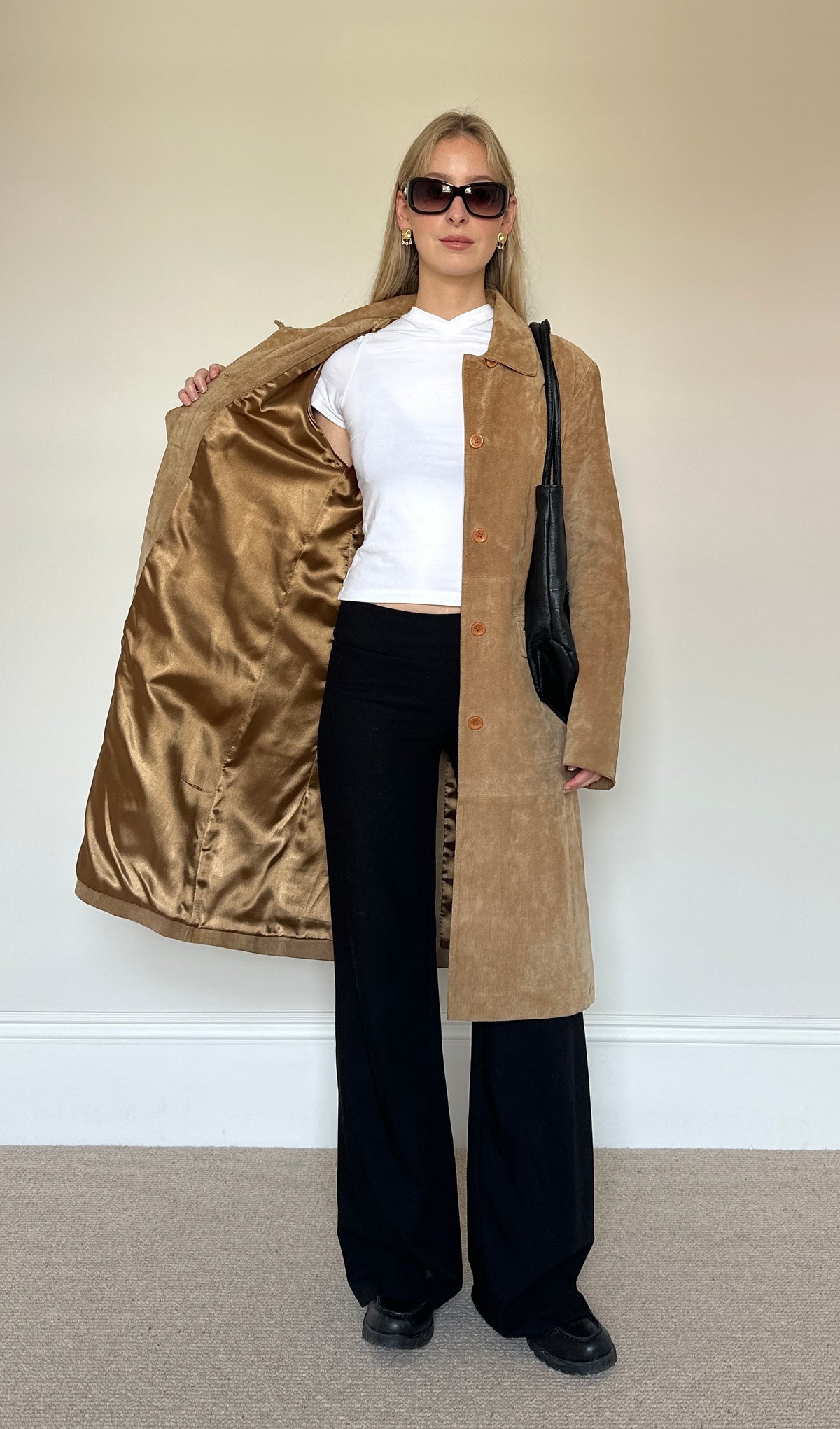 Vintage Fiorelli Suede Coat