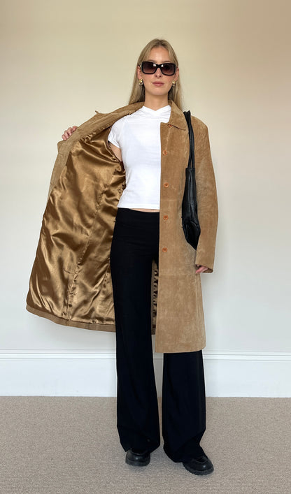 Vintage Fiorelli Suede Coat