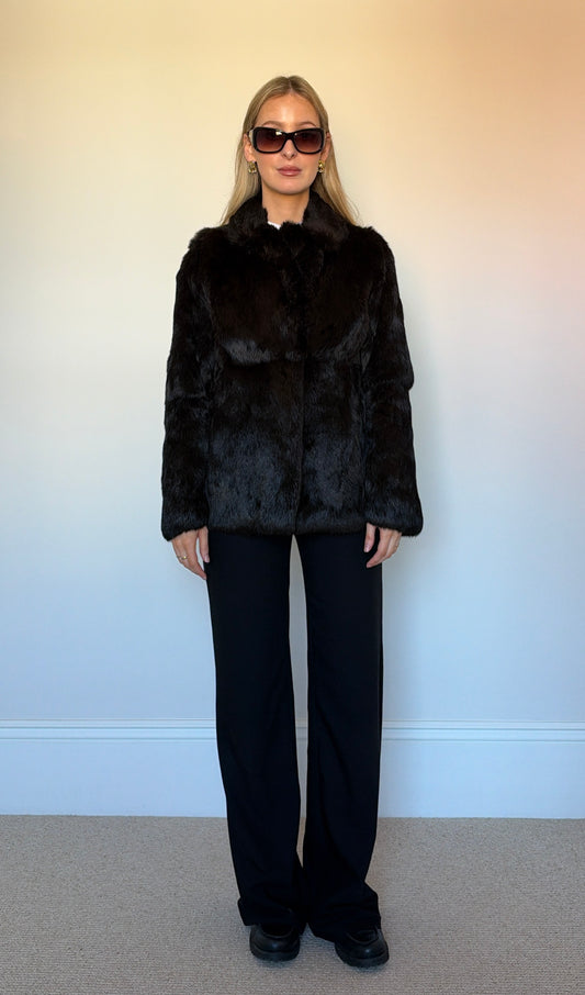 Vintage real fur jacket