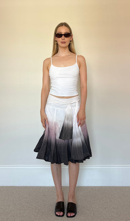 Vintage tie dye skirt