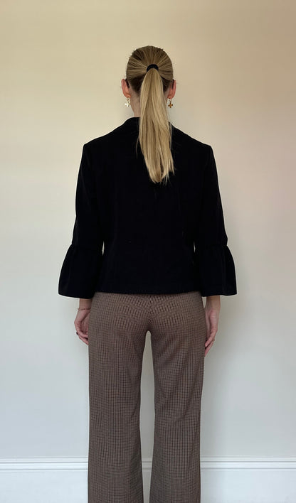 Vintage black pea coat
