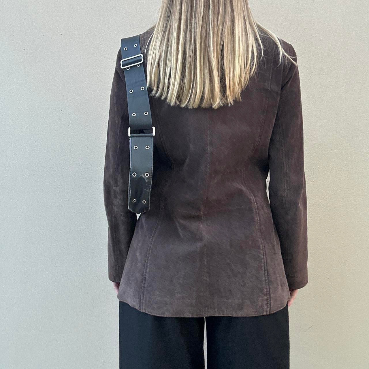 Vintage brown suede jacket