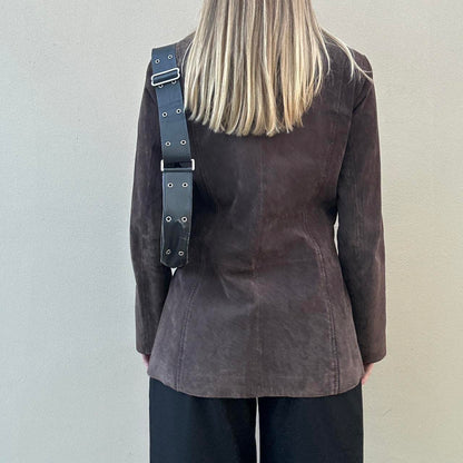 Vintage brown suede jacket