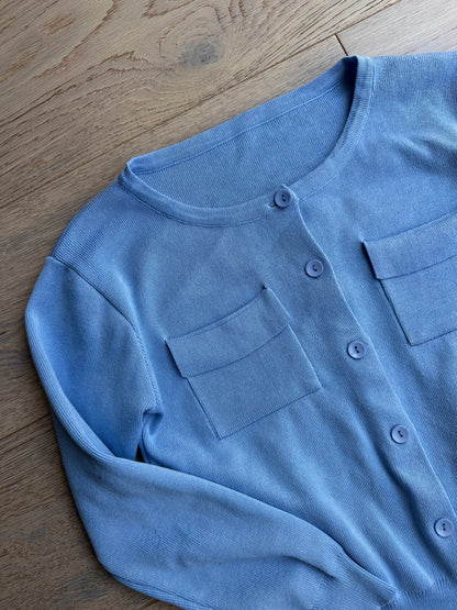 SALE Vintage blue cardigan