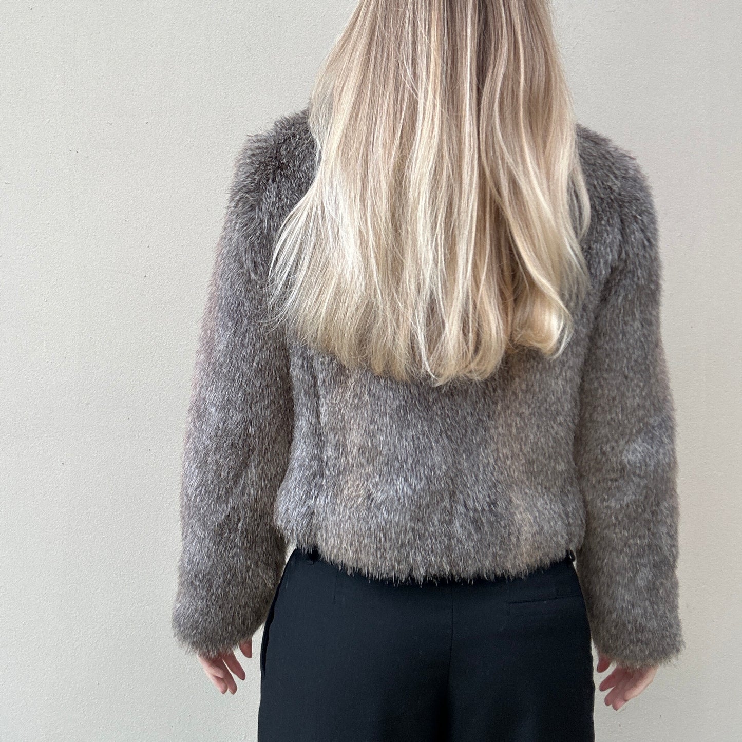 Vintage faux fur jacket