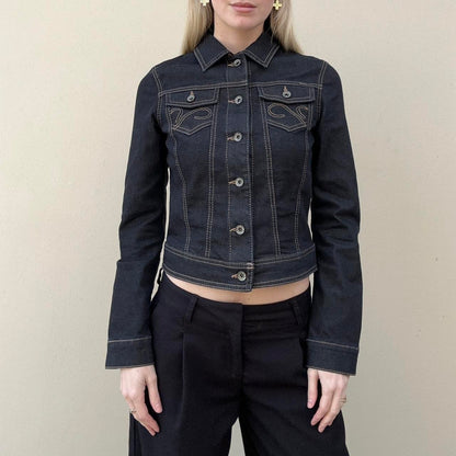 Vintage 00s Sisley denim jacket