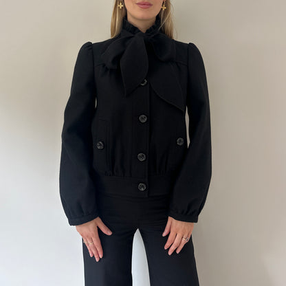 Vintage bow jacket