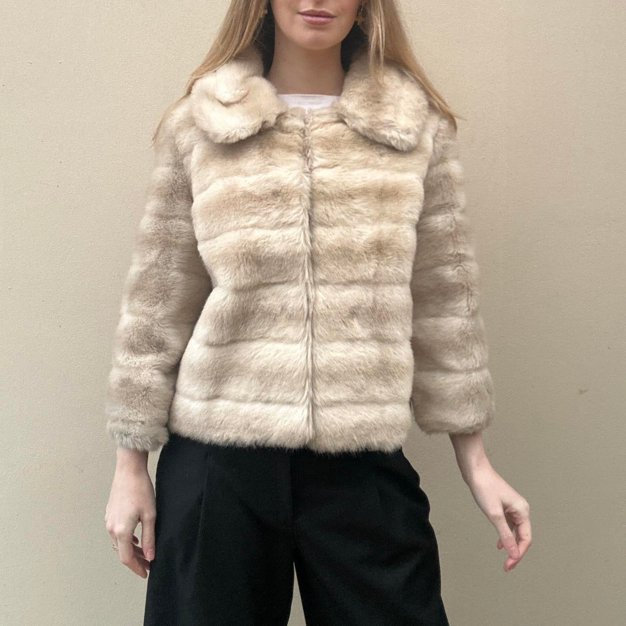 Vintage faux fur jacket