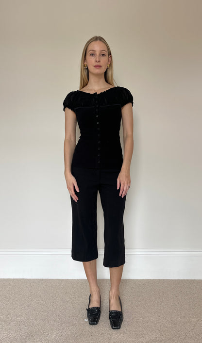 Vintage 00s Puff Sleeve Top