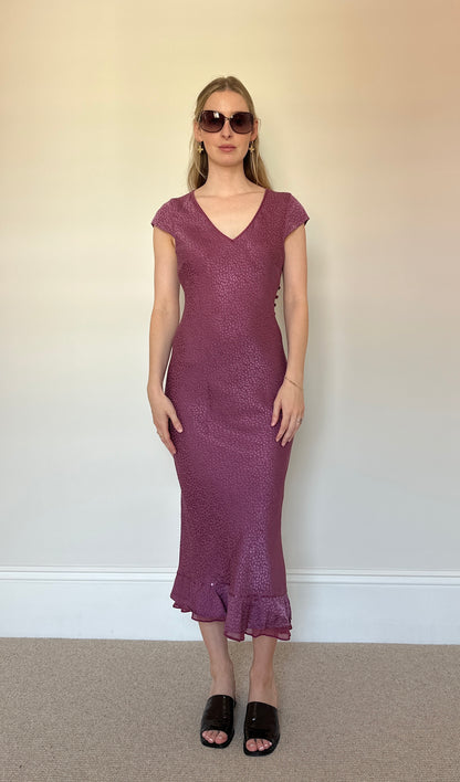 Vintage Silk mix Dress