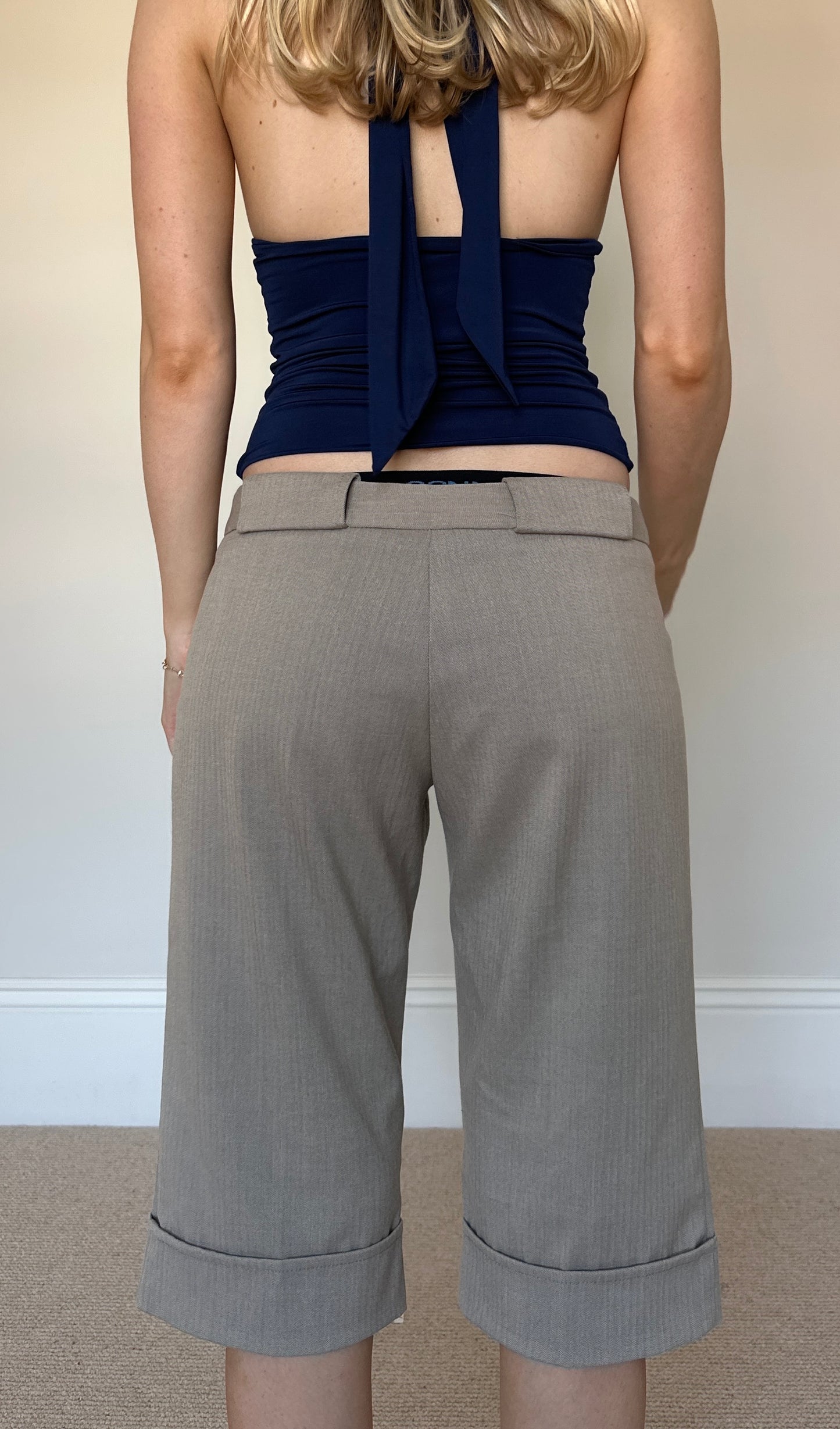 Vintage suit capris