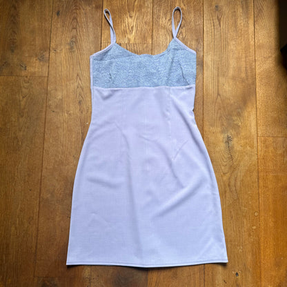 Lilac mini dress M