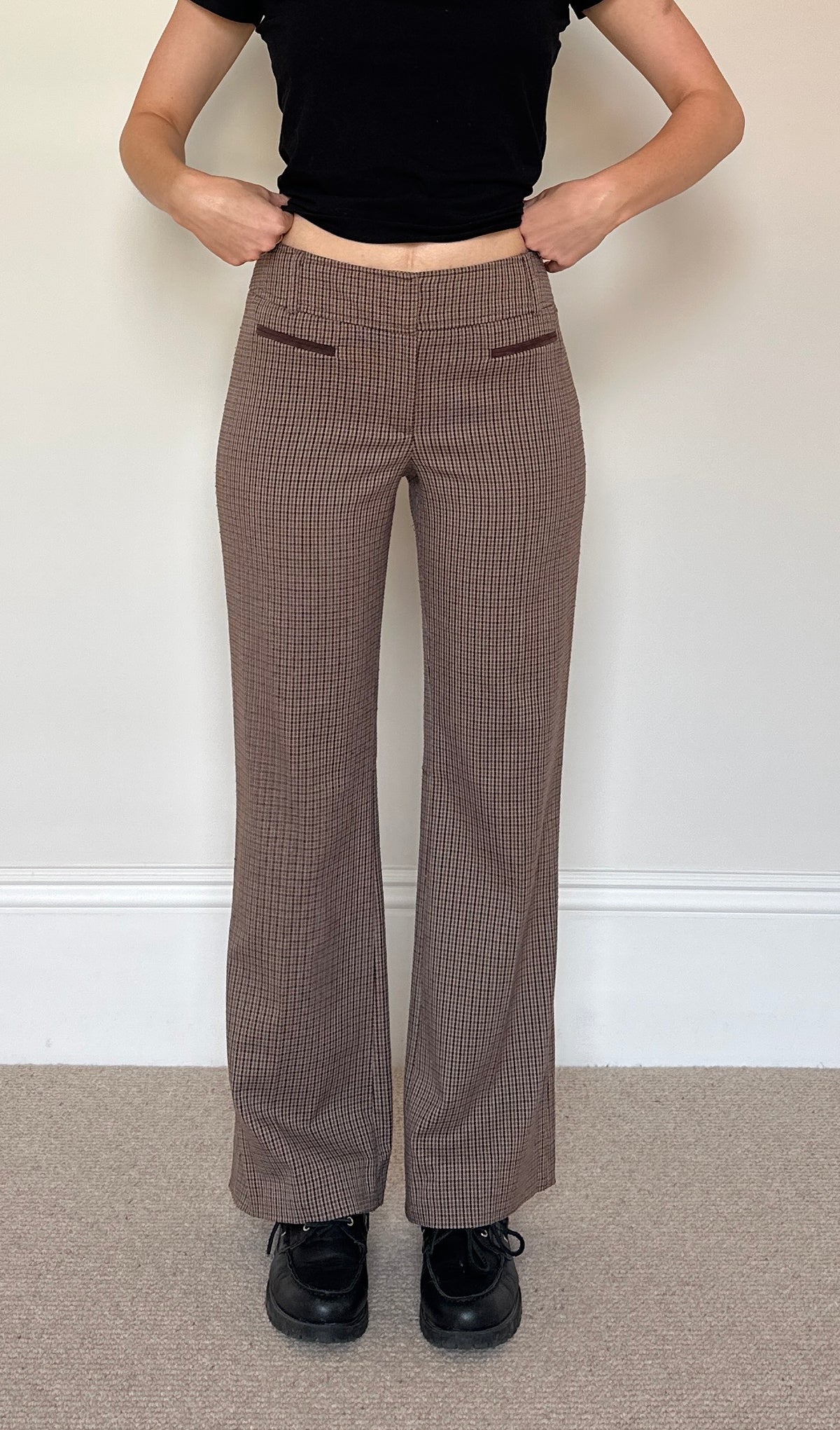 Vintage Dogtooth Trousers