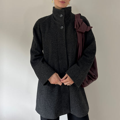 Vintage charcoal coat