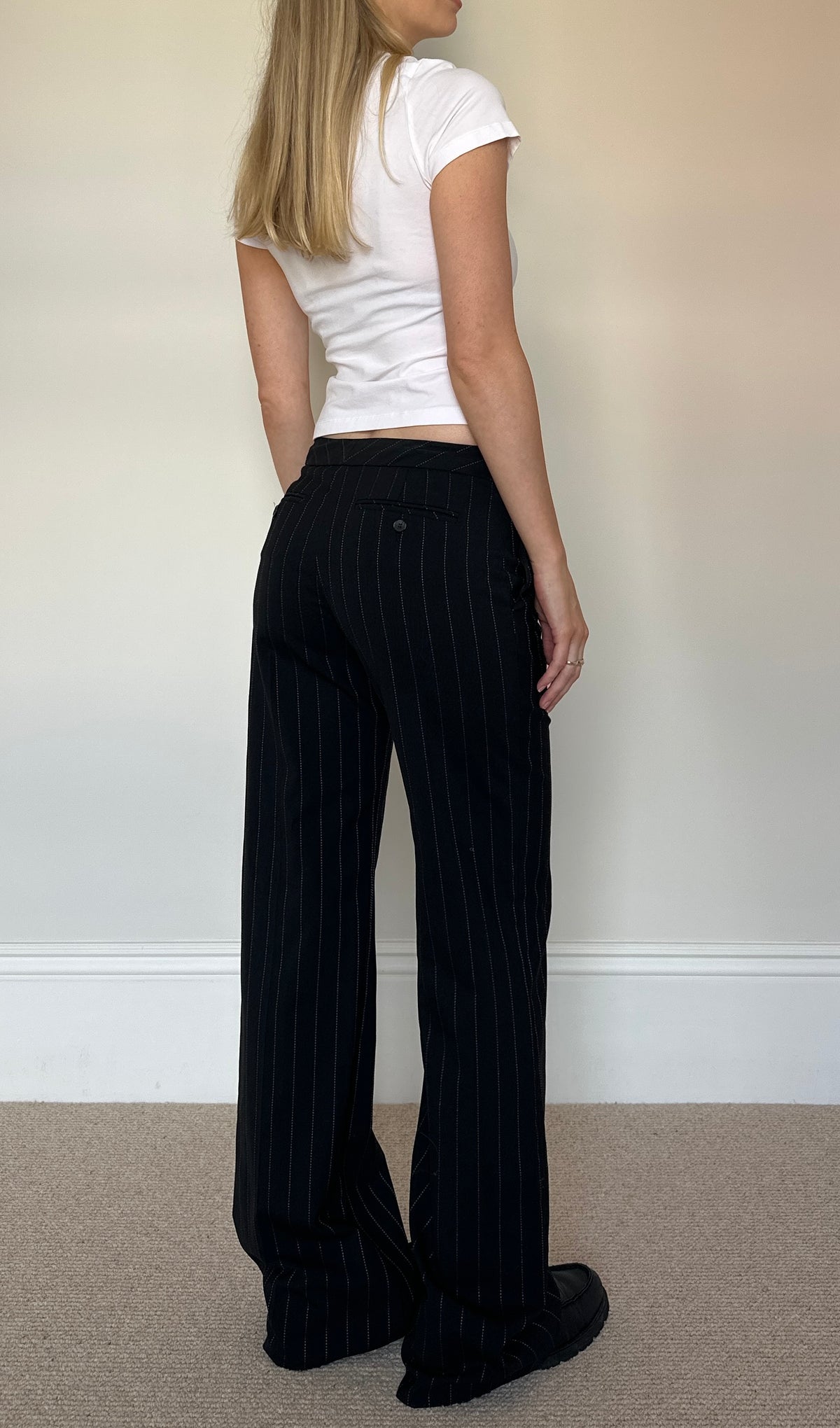 Vintage Pinstripe Trousers