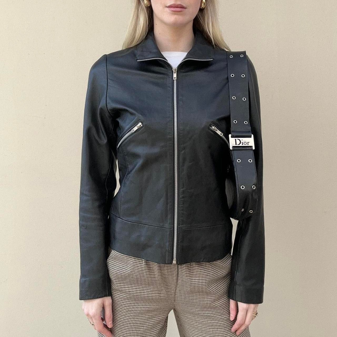 Vintage 00s leather jacket