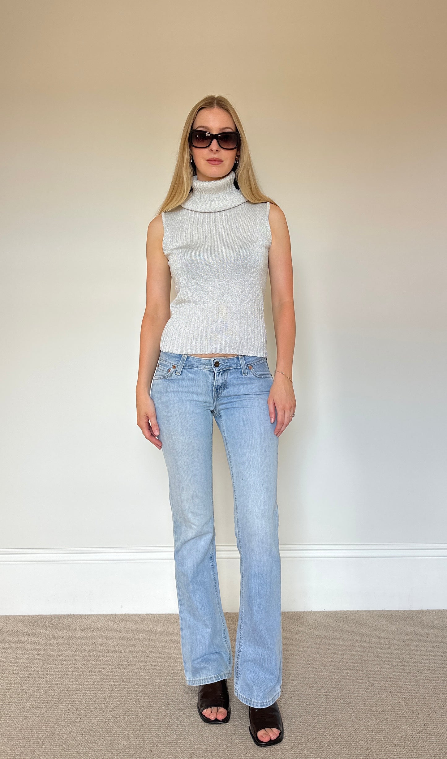 Vintage Levi low waisted jeans