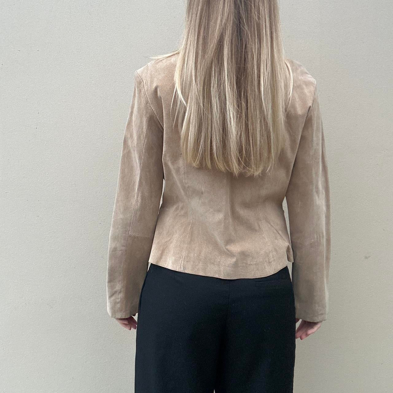 Vintage Tan suede jacket